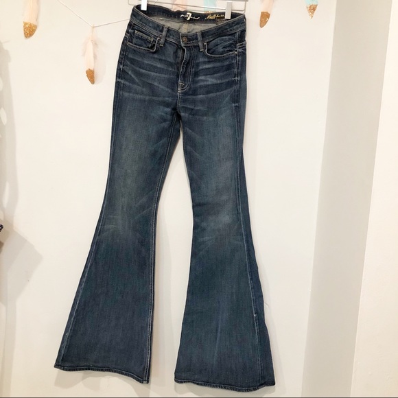 7 For All Mankind Denim - 7 For All Mankind | High Waist Bell Bottom Jeans
